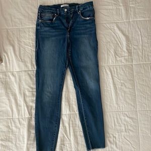 Good Waist Ripped High
Waist Crop Skinny Jeans